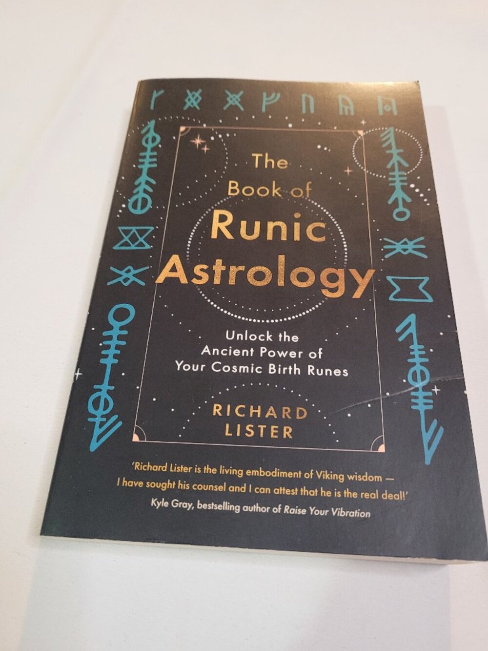 The Book of Runic Astrology Used Paperback Spiritual Astrology Book Richard List